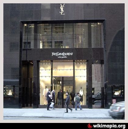 ysl 3 east 57th street new york new york|Yves Saint Laurent .